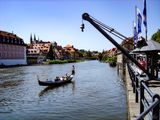 Regnitz River with Gondula