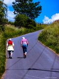 Wandern in den Weinbergen