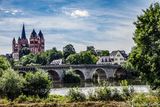 Lahn Bridge with Cathedral