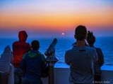 Watching the sunset