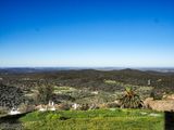 View from the castle to the Serra d Ossa
