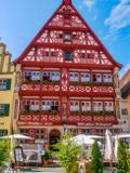 Half-timbered houses
