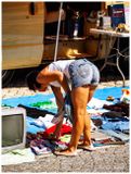 At the flea market