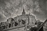 The eerie aura of Mont-Saint-Michel 