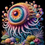 Cyclops Compass Jellyfish of the Coral Reef.png
