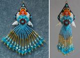 DMH Angel Fairy of the Month - Dec. Birthstone Blue Topaz Angel /Fairy