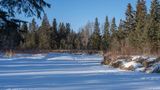 Winter At Red Lodge Park
