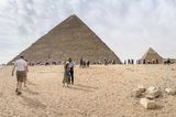 La grande pyramide de Khops et la pyramide de Khphren
