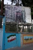 Tehran, Wall of Former USA Embassy