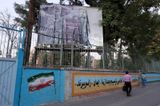 Tehran, Wall of Former USA Embassy