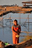 Mandalay, Irawadi River, View from Myo Patt Road