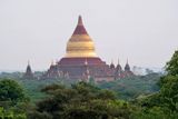 Bagan, Dhammayazika from Lookout near Sulamani Paya