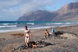 Famara Beach