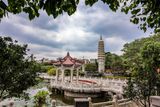 Pagodas And Garden