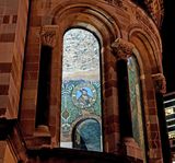 Surviving Mosaic inside Old Kaiser Wilhelm Memorial Church (partially destroyed in WWII)