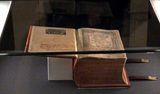 One of five original Luther bibles (1534) is on display at the Luther House in Wittenberg, Germany
