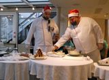Chefs Christmas Cookie demonstration
