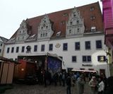 The Meissen Rathaus serves as a living Advent Calendar with a window opened every day