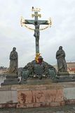 The Crucifixion and Calvary (cross made in 1629) on Charles Bridge