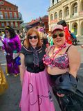 Susan and Linda on Fat Tuesday