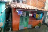 House in poorer neighborhoods in Fortaleza
