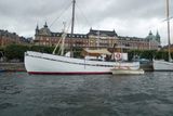 Bunsowska Huset was completed in 1888 and it is the most impressive of all buildings at Strandvägen in Stockholm