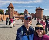 Malbork Castle consists of the Lower Castle, a Middle Castle, & the High Castle