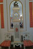 Clock in Christianborg Palace in Copenhagen