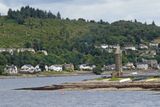Lazaretto Point War Memorial (1922) on the shores of Holy Loch