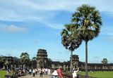 The Western Gate to Angkor Wat is the main entry into the temple complex
