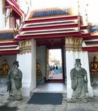 Guardians at the door in Wat Pho