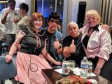 Susan, Bill, Phil, Doreen on Sock Hop Night