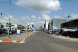 Loma, Togo city center is modern by West African standards.JPG