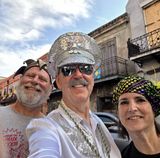 Craig, Bill, Judy outside Boondock