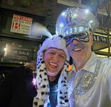 Ona Lea with Bill at Muses parade