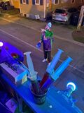 Richard Gilbert and his Jello Shots in front of Bill on Float 22