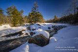 Little Falls, Flambeau River, early spring