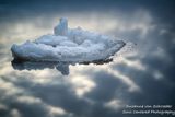 Ice berg floating in Lake Superior 2