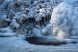 Ice covered Morgan Falls 1