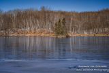 Spring at Audie Lake, ice melt 1