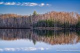 Calm Spring day with reflections, Audie Lake 3