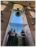 Seville Cathedral: Norah in the Giralda bell tower