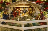 Nativity Scene At The Church of St. Mary Magdalene