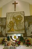 Nativity Scene At The Church of St. Mary Magdalene