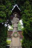 An Old St. John Of Nepomuk Statue 