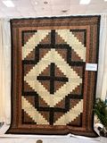 Quilt 109 by Karen Dahle - Barn Raising Log Cabin