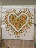 Quilt 256 by Heidi Barrett -Exploding Heart