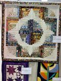 Quilt 60 by Carol Hessler - Floral Log Cabin