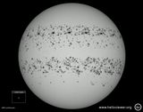 Six months of sunspots - Helioviewer/SDO