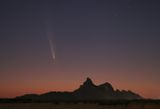 C/2023 A3 (Tsuchinshan-ATLAS) -- October 13, Picacho Peak